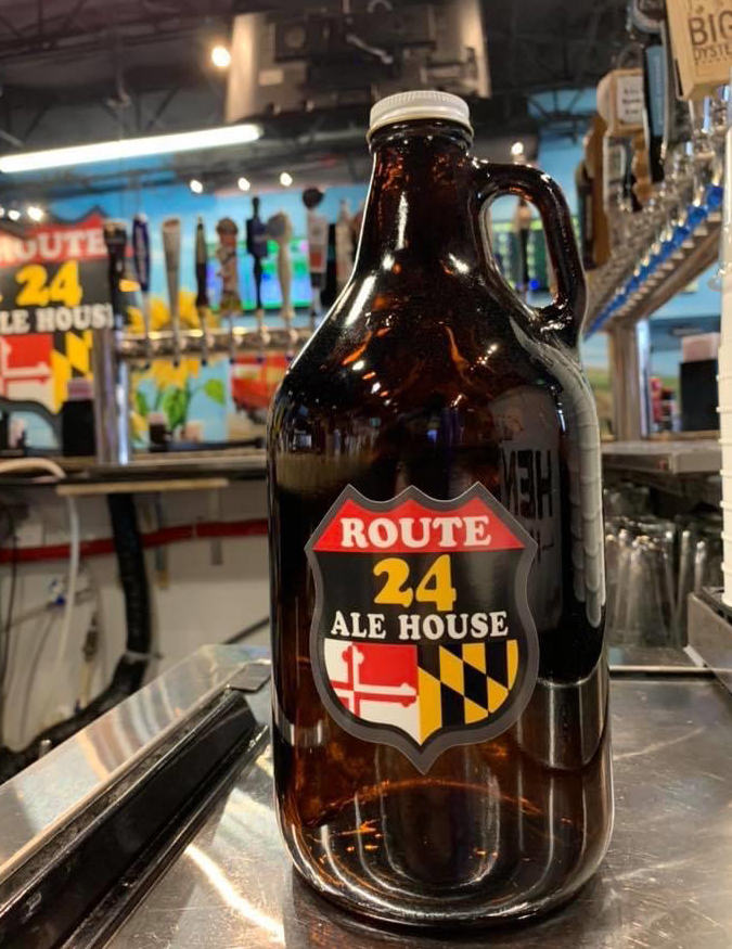 Growlers at Route 24 Ale House