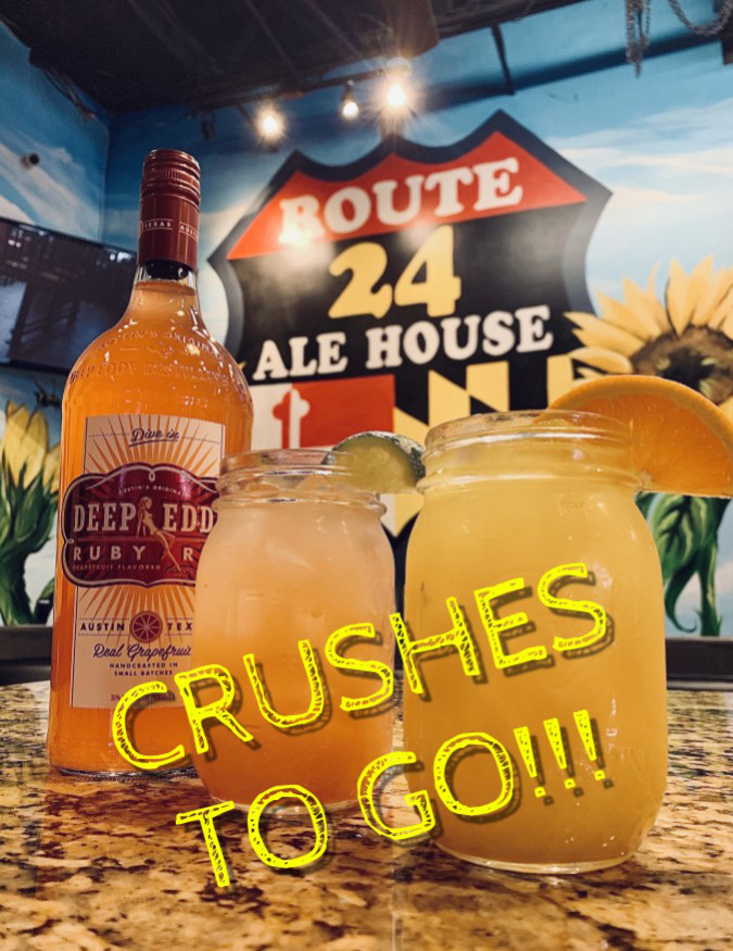 Yummy Crushes to Go from Route 24 Ale House